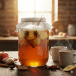 Warme gemberbug ‘appel & spice’