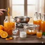 Arancello maken met verse sinaasappelschil, een ambachtelijke Italiaanse sinaasappellikeur uit de RootsBrew collectie.