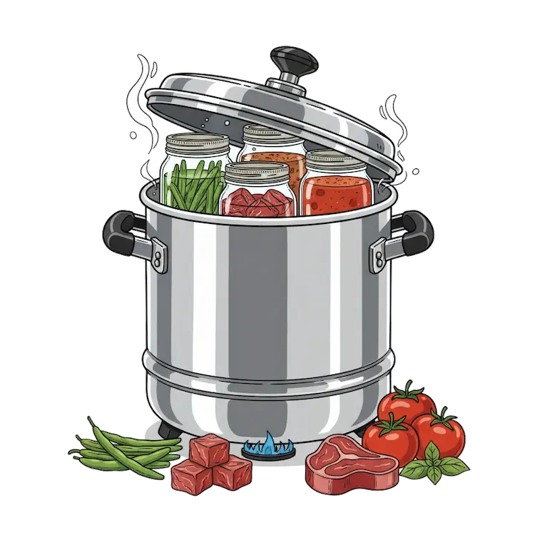 High Pressure Canning: de essentiële techniek voor het veilig inmaken van groenten, vlees en soepen onder hoge druk.