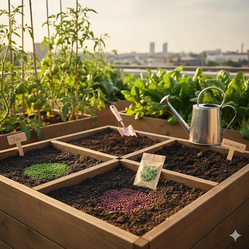 Moestuinvakken herindelen in juli volgens de principes van wisselteelt voor een gezonde bodem en oogst.